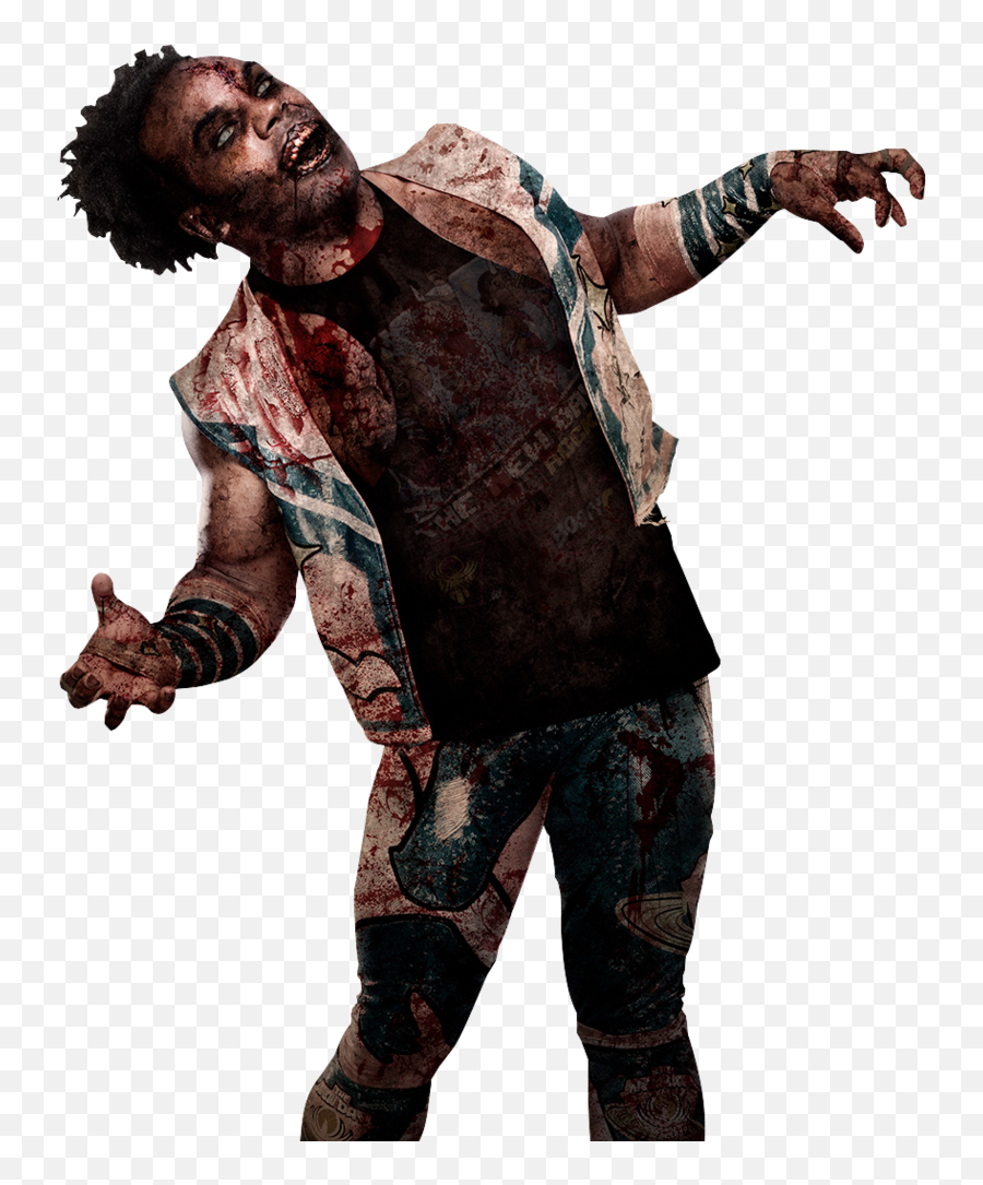 Mythical Creature Xavier Woods Clip Art Wwe Zombie - Wwe Zombie Png,Woods Png