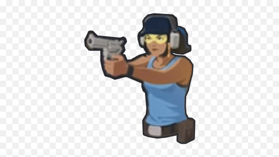 Young Pharah Has A Gun Overwatch Know Your Meme - Revolver Png,Pharah Transparent