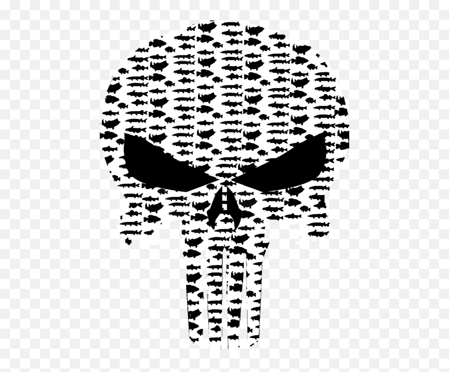 Skull Png Image - Punisher Fishing Logo,Punisher Skull Png