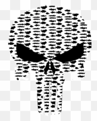 Skull Png Image - Punisher Fishing Logo