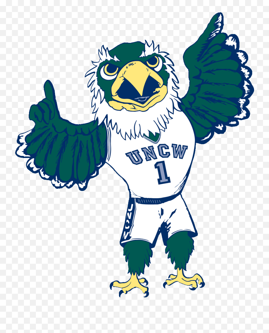 Uncw Logos - University Of North Carolina Wilmington Mascot Png,Seahawk Logo Png