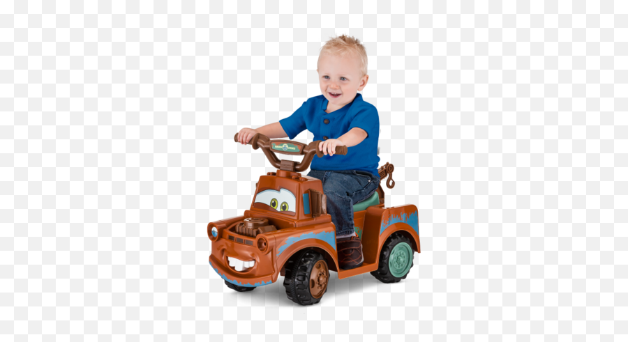 Kid Trax Disney Cars Towmater Ride - Mater Ride On Toy Png,Mater Png