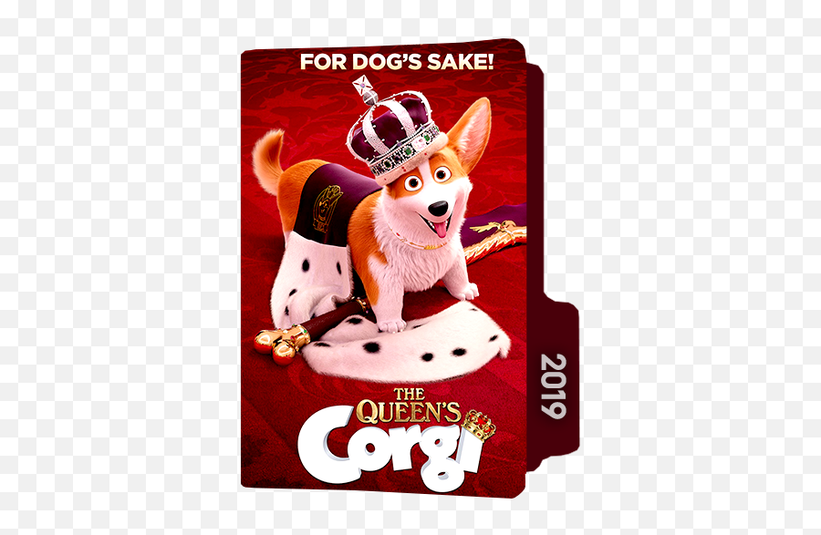 The Queen S Corgi Folder Icon - Designbust Queens Corgi 2019 Png,Corgi Png