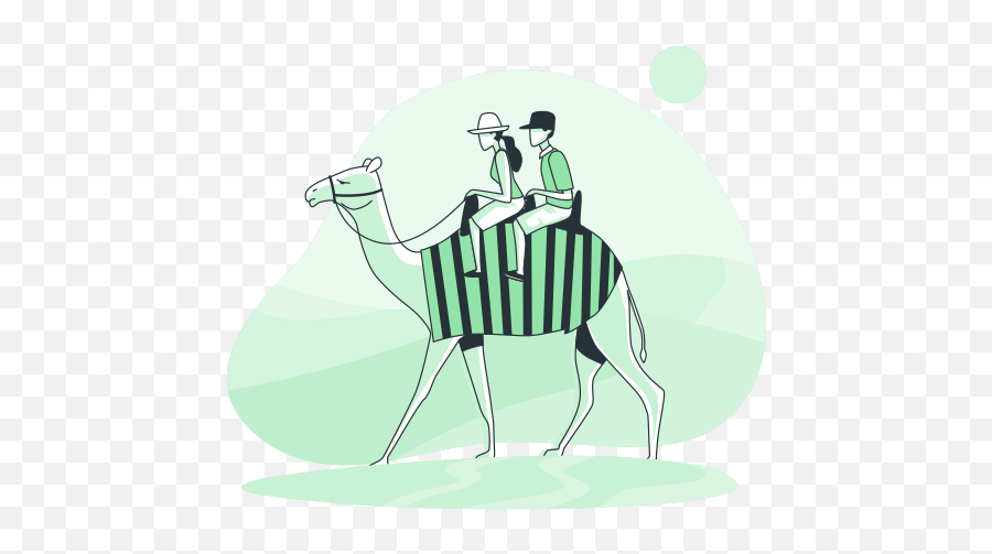 Through The Desert Amico Style - Dromedary Png,Camel Transparent Background