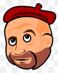 Cartoon Beard Png - Boina Caricatura