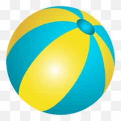 Summer Ball Png 2 Image - Transparent Beach Ball Clipart,Summer Transparent Background