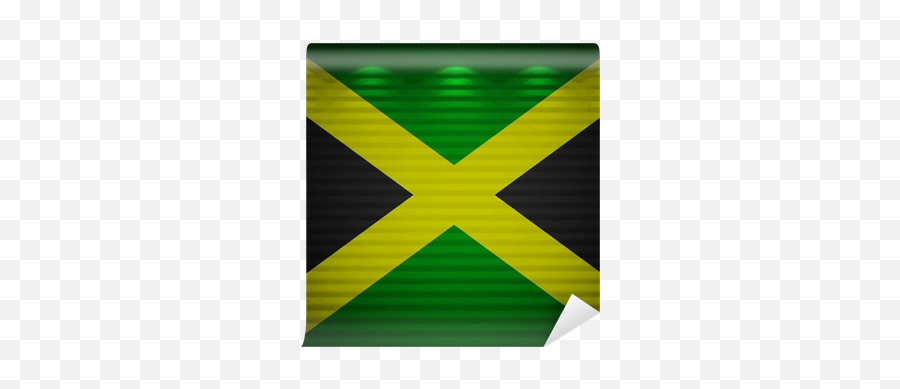 Jamaican Flag Wall Abstract Background Mural U2022 Pixers - We Live To Change Vertical Png,Jamaican Flag Png