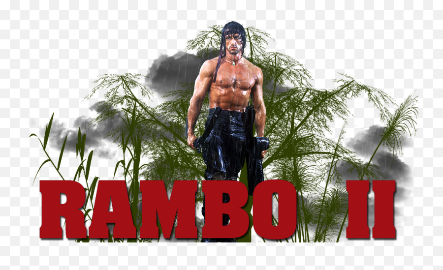 Rambo First Blood Part Ii Png - Rambo 2 Png,Rambo Png