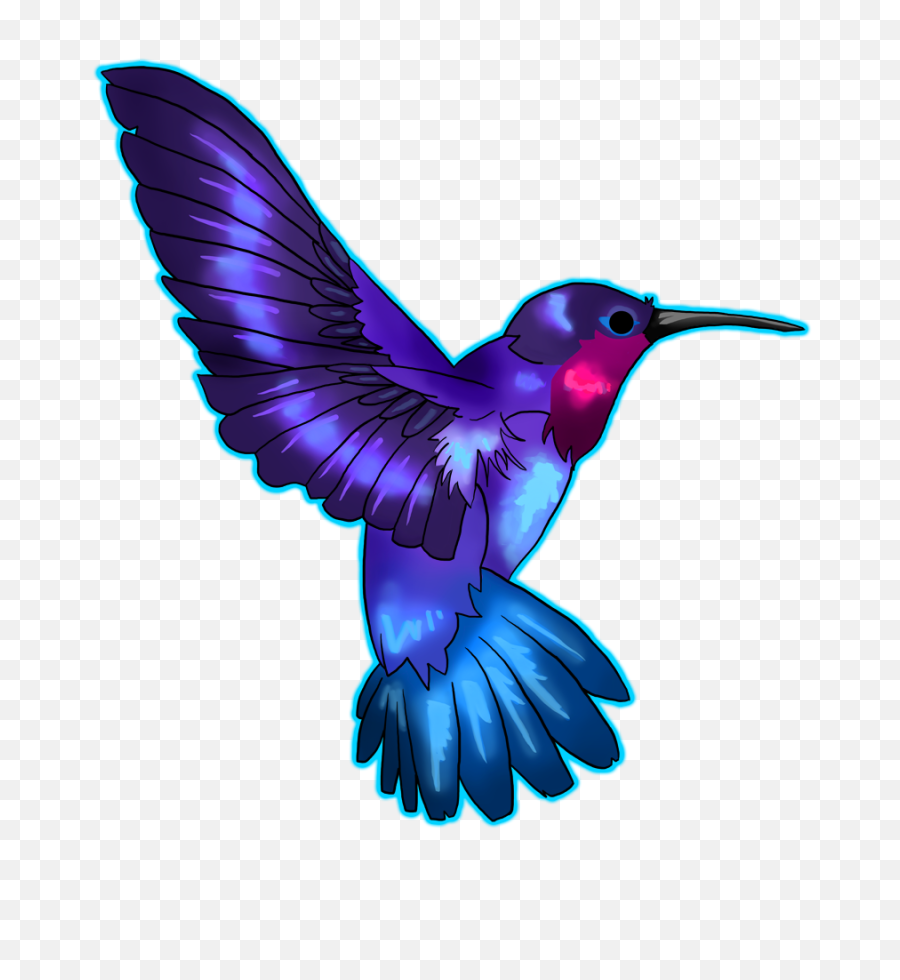 Hummingbird Png Images Free Download - Blue And Purple Hummingbird,Hummingbird Png