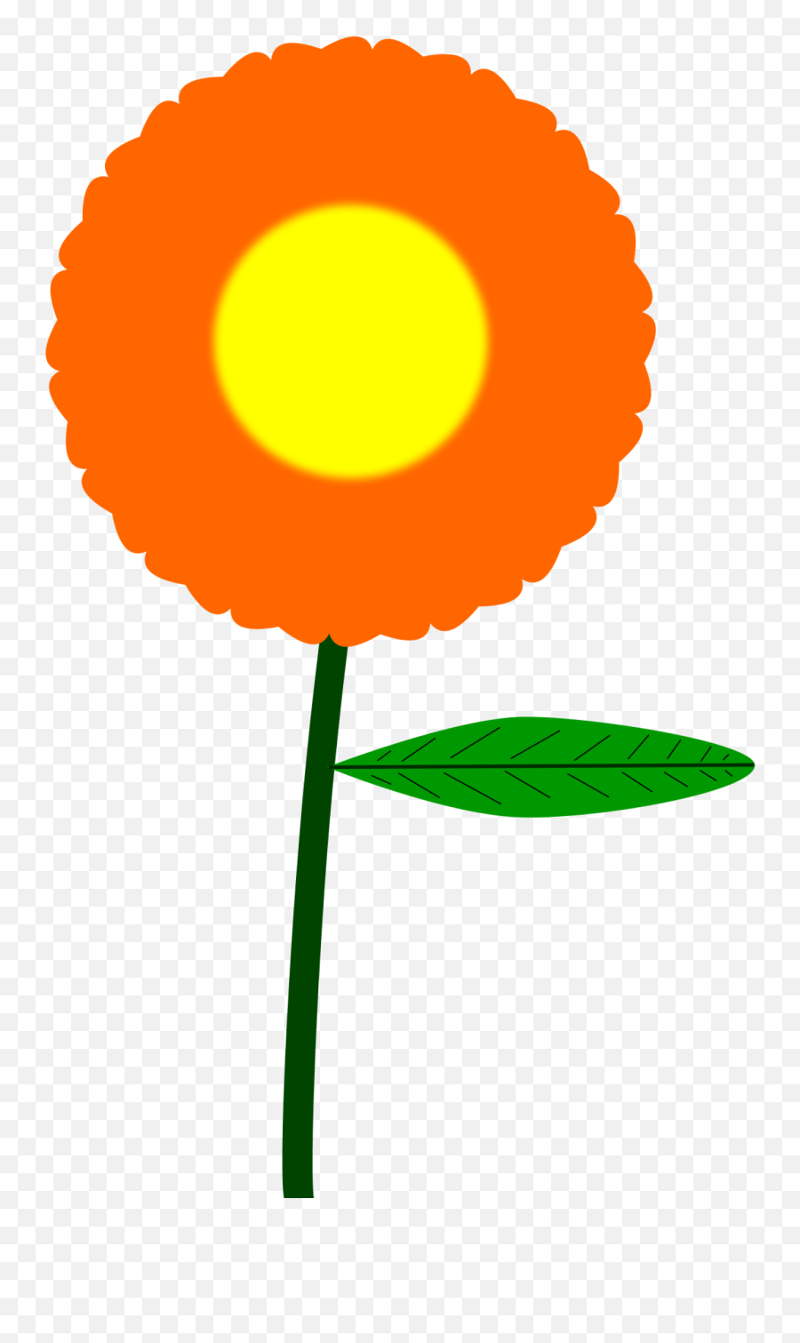 Orange Flower Png Clip Arts For Web