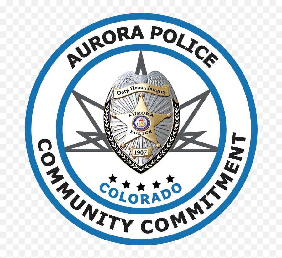 Download Apd Seal - Aurora Colorado Police Badge Full Size Aurora Pd Png,Police Badge Png