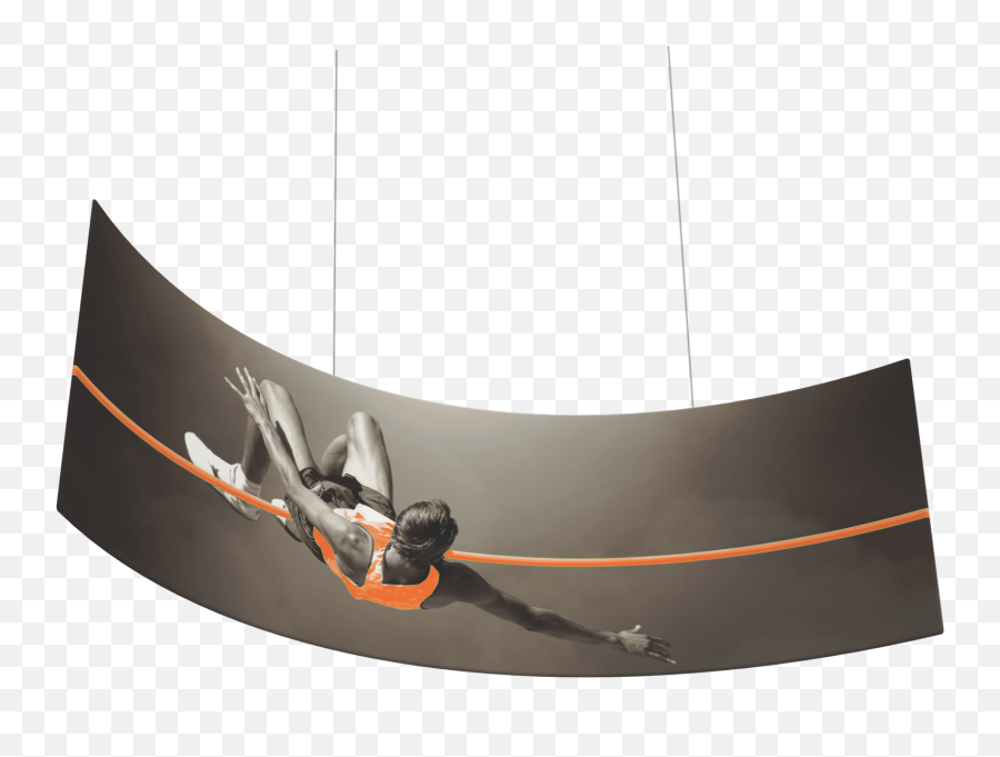 Curved Banner Png - Curve Hanging Banners Ceiling Art,Hanging Banner Png