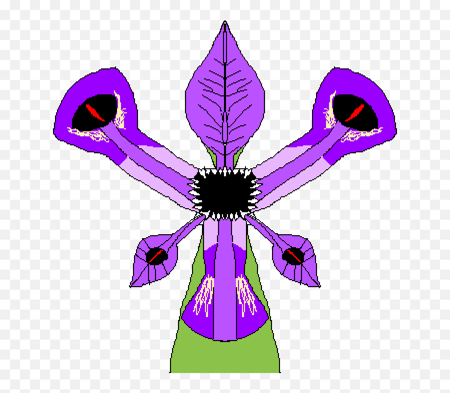 Download Demonic Iris Flower - Art Png,Iris Flower Png