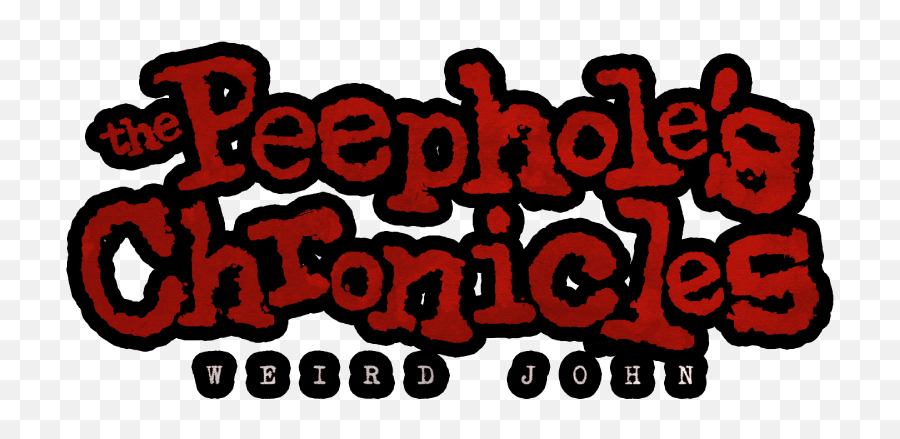 The Peepholeu0027s Chronicles Weird John Out Now - Peephole Chronicles Png,Itch.io Logo