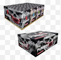 British Bulldog The Punisher - 227 Shot Punisher Firework From Chestnut Trading Png,The Punisher Png