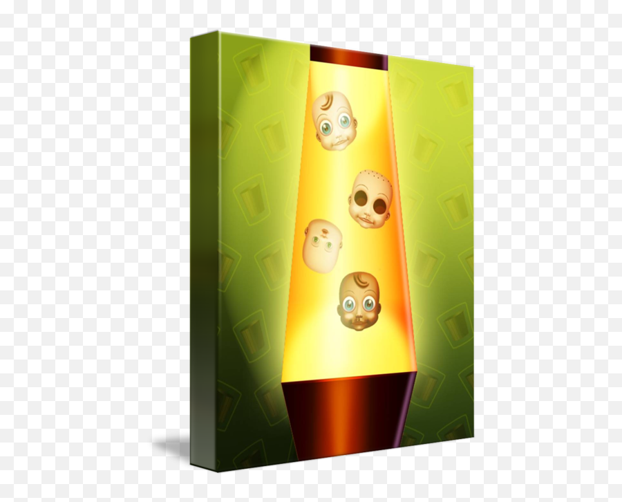 Baby Doll Heads In Lava Lamp By Mike Cressy - Lava Lamp With Doll Heads Png,Lava Lamp Png