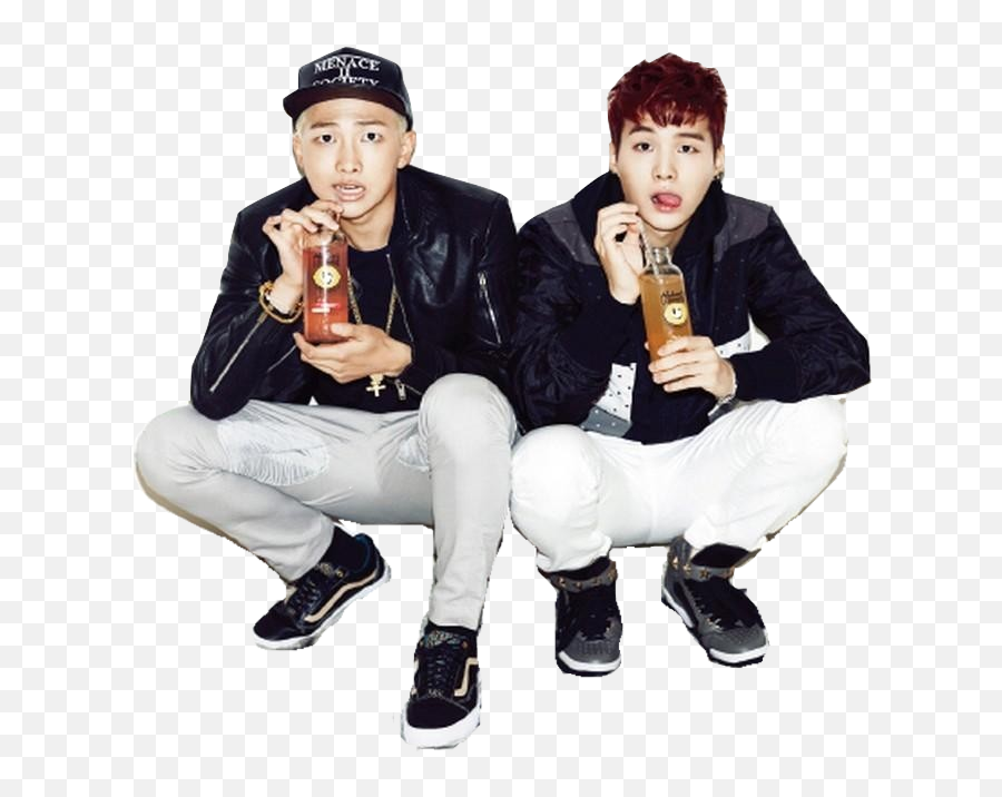 Download Bts Suga And Rap Monster Png By Abagil Clipart - Min Yoongi,Rap Monster Png