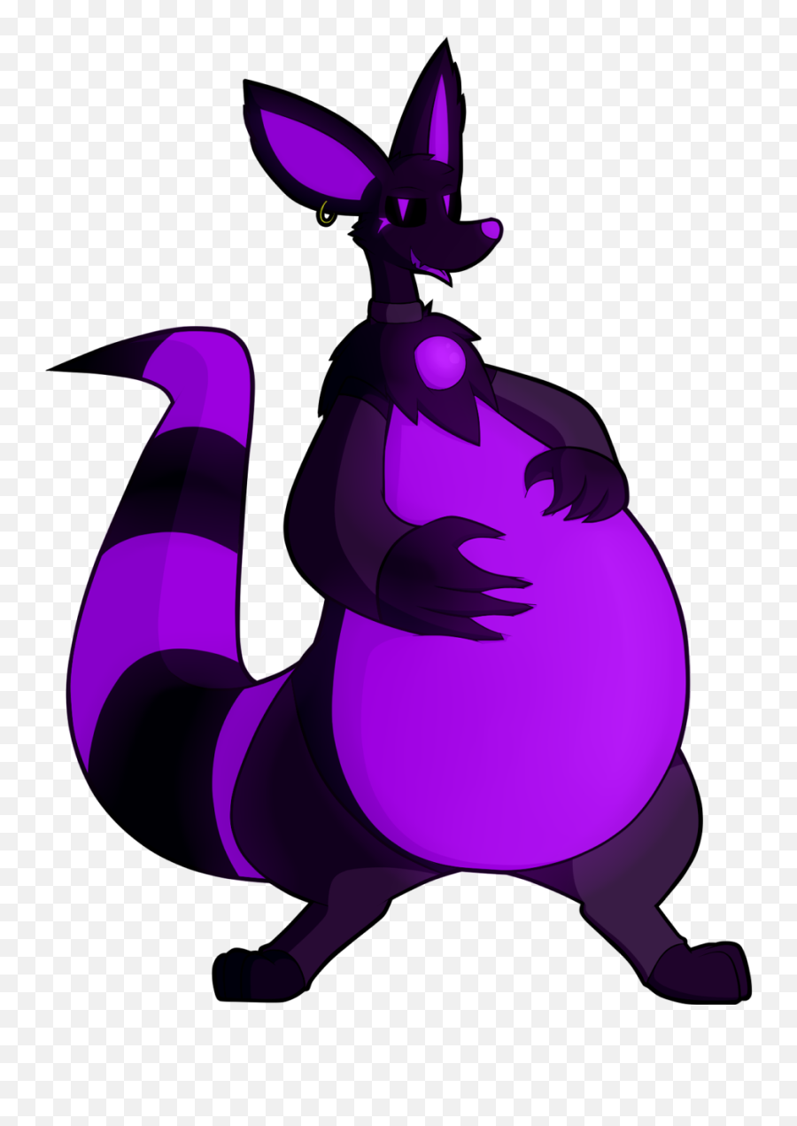 Glowing Purple Fatty By Hikara - Fur Affinity Dot Net Fictional Character Png,Purple Glow Png