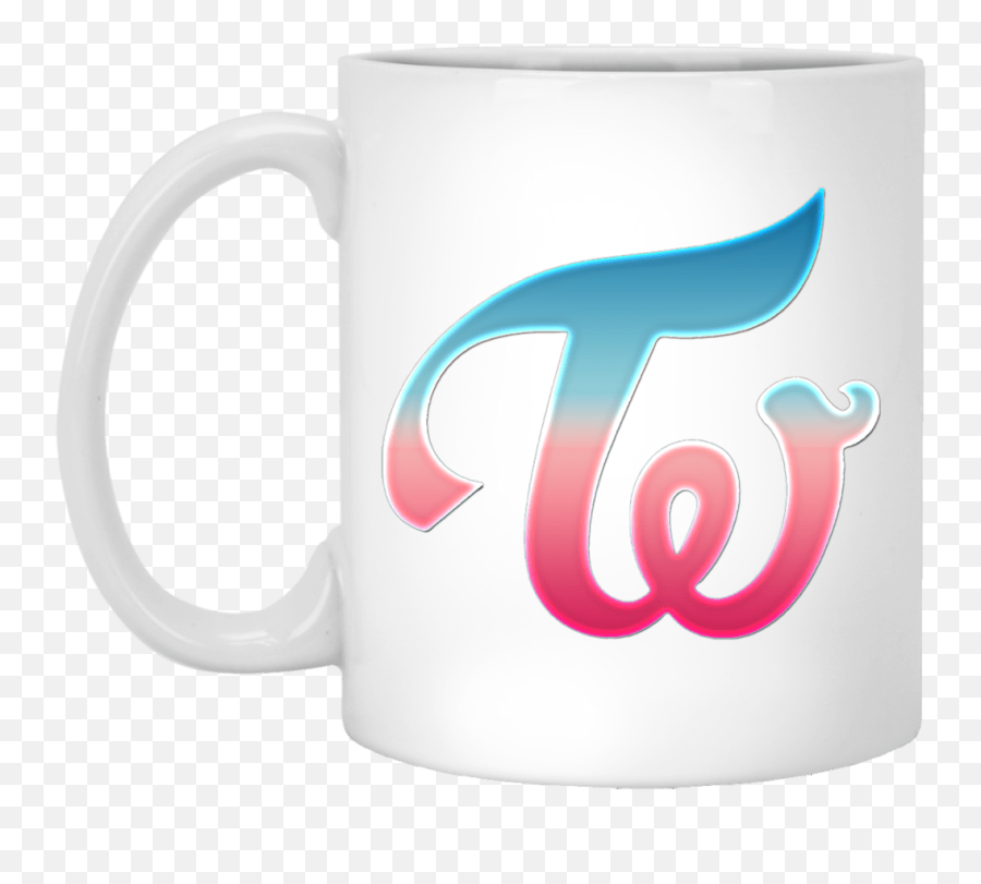 Beautiful Twice Logo White Mug - Twice Logo Png,Twice Kpop Logo