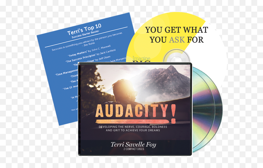 Audacity To Pursue Impossible Dreams - Terri Savelle Foy Spr Olkusz Png,Audacity Logo Png