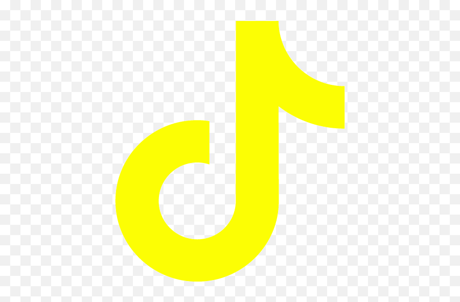 Yellow Tiktok Icon Aesthetic Black And Yellow Tiktok Icon Png Tiktok Icon Aesthetic Free