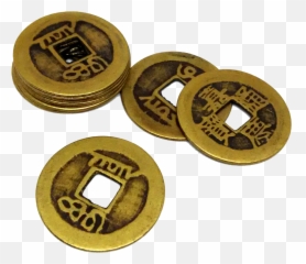 Portafortuna 6 Monete Cinesi Zen Feng Shui Arte Orientale - Solid Png,Inexhaustible Chalice Icon