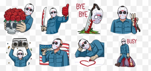 Jason Voorhees - Sticker Png