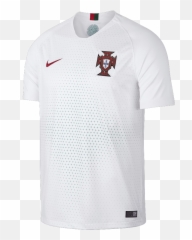 Portugal Away White Soccer Jersey - Portugal National Football Team Png,Soccer Jersey Png