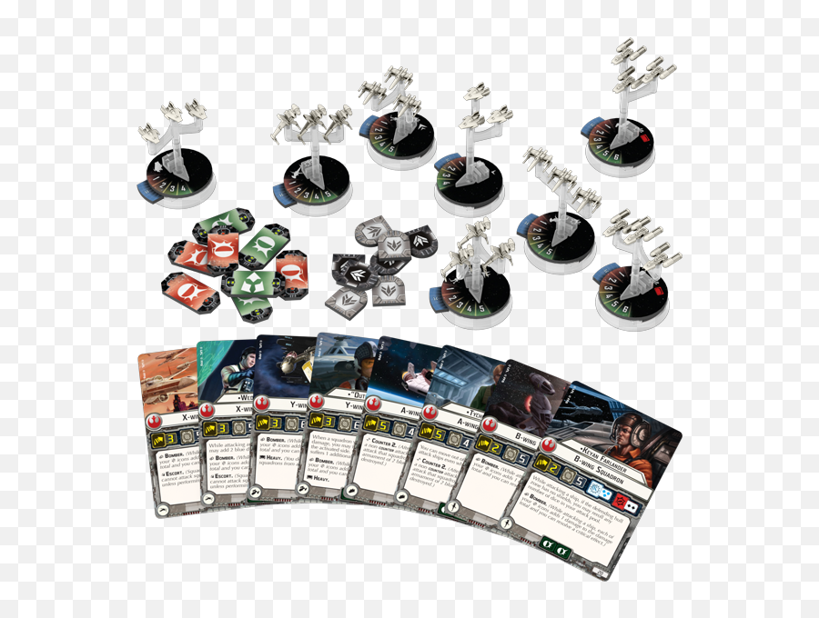 Rebel Fighter Squadrons Star Wars Armada Expansion Pack Png X - wing Vs Tie Fighter Icon