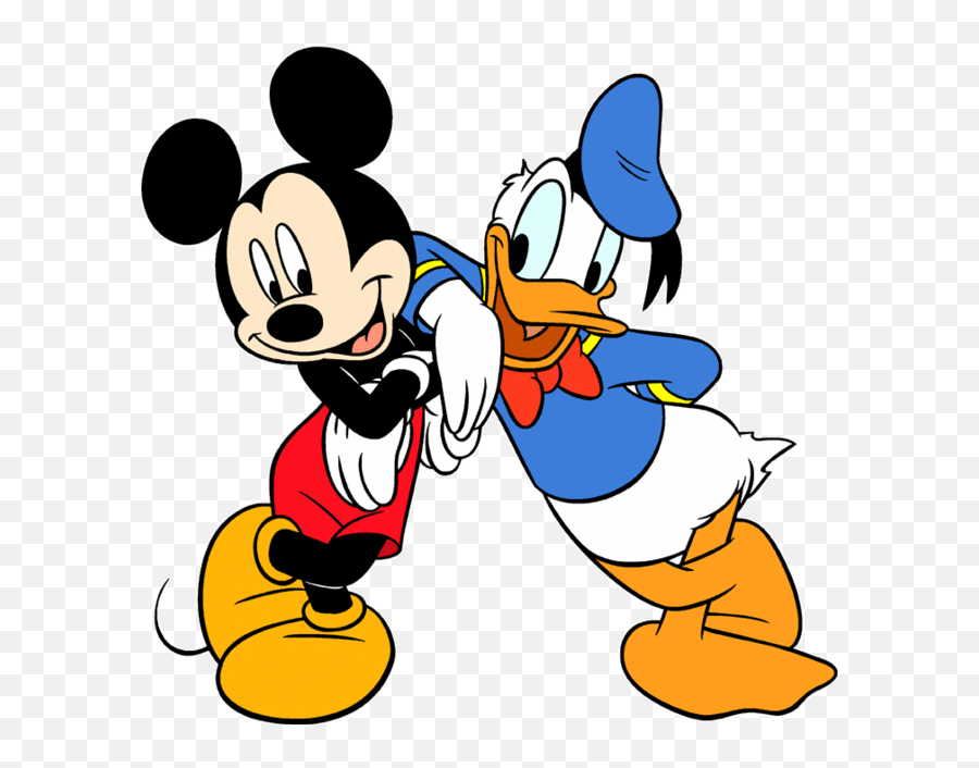 Mickey Clip Art Mouse - Donald Duck En Mickey Mouse And Donald Duck Clipart Png,Donald Duck Icon