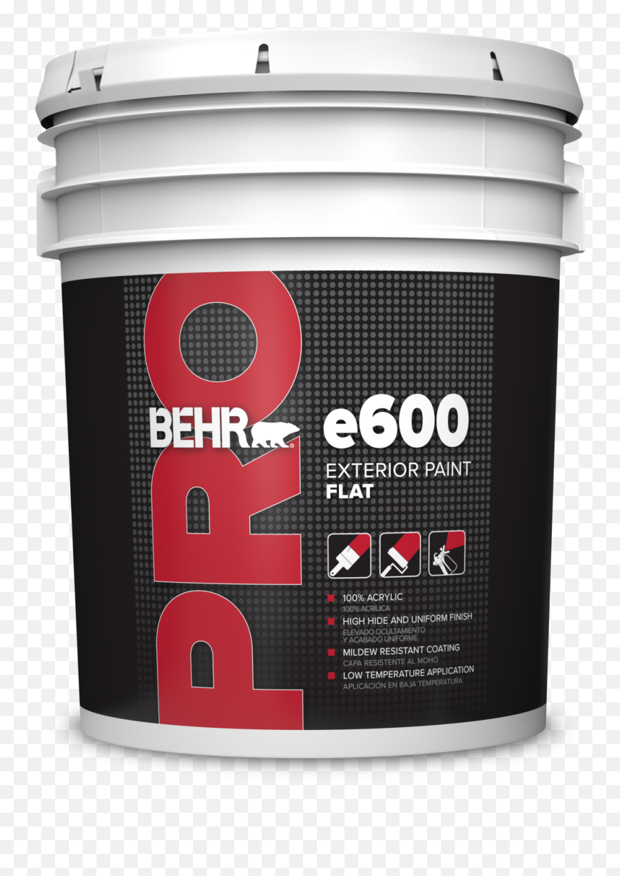 Behr Pro E600 Exterior Flat Paint - Behr Granite Grip Png,List Icon Flat