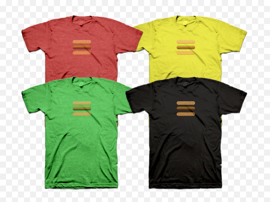 Hamburger Icon Color Mocks By Joel Glovier - Short Sleeve Png,What Is The Hamburger Icon
