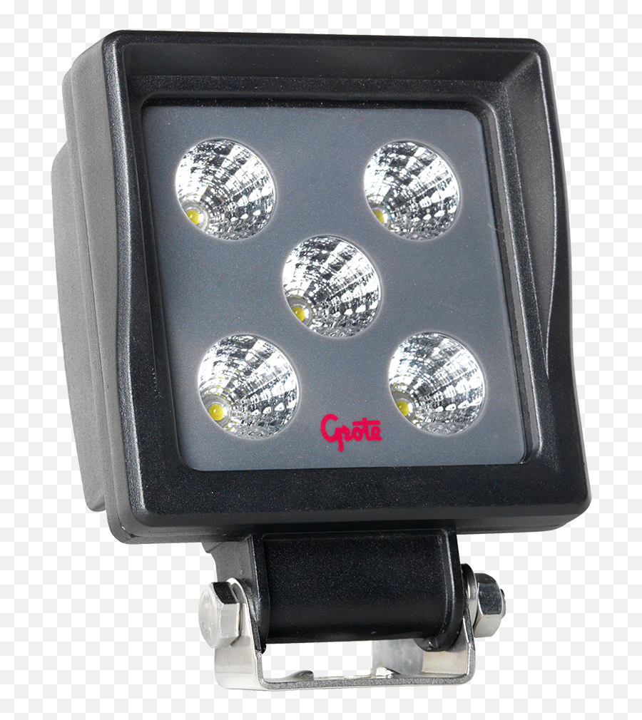 Led Lights Png - Square Led Light With Five Leds For Rugged Bz201 5,Led Lights Png