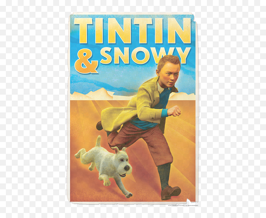 Tintin - Tintin And Snowy Kids Tshirt Dog Supply Png,Tintin Gay Icon