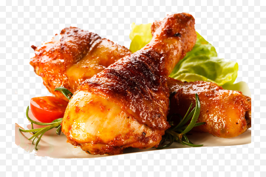 Cooked Chicken Png Transparent Image - Chicken Leg Piece Png,Chicken Png