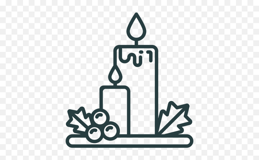 Christmas Candles Icon - Transparent Png U0026 Svg Vector File Christmas Candle Icon Png,Christmas Candle Png