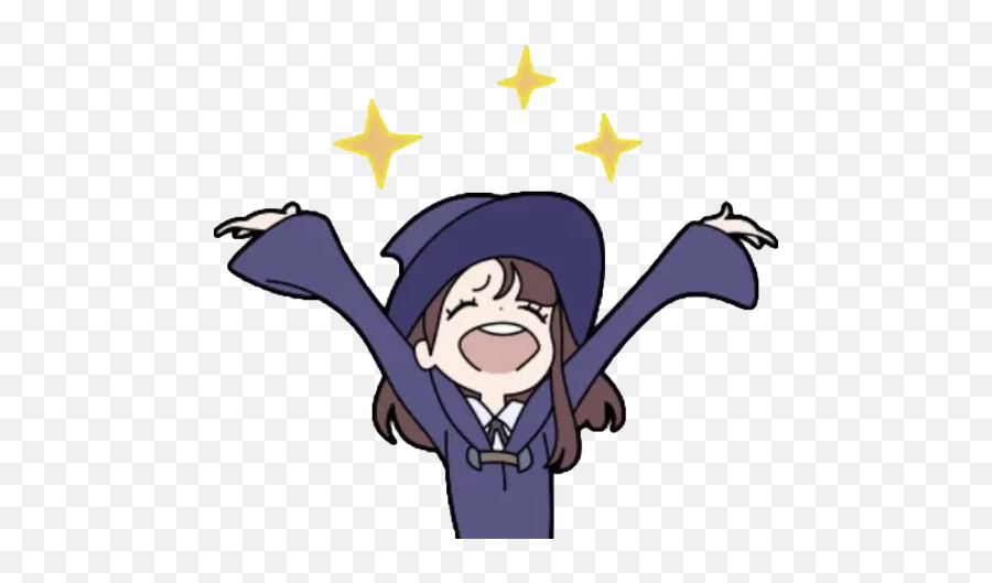 Little Witch Academia Sticker Pack - Stickers Cloud Akko Stickers Png,Akko Kagari Icon