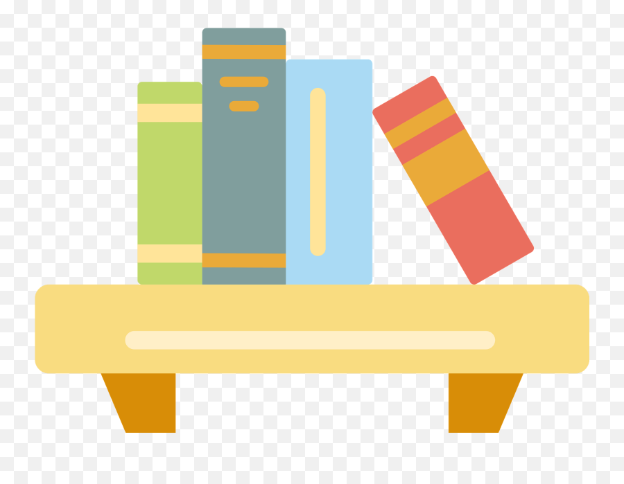 Bookshelf Clipart Free Download Transparent Png Creazilla - Vertical,Bookcase Icon