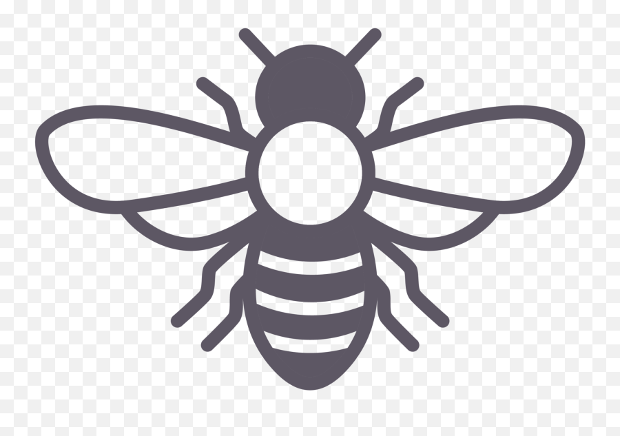 The Bee Collective - Honey Bee Png Black And White,Bee Icon