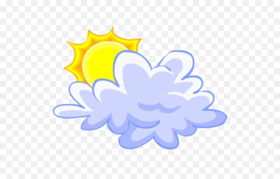 Sun And Clouds Clipart Png 3 Image - Sun And Clouds Clipart,Clouds Clipart Png