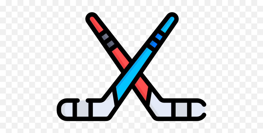 Hockey Stick - Free Sports Icons Ernie Ball Blackjack Red Png,Hockey Stick Icon