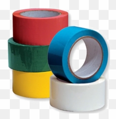 Bopp Tape Transparent Png - Colored Bopp Tape,Duct Tape Png