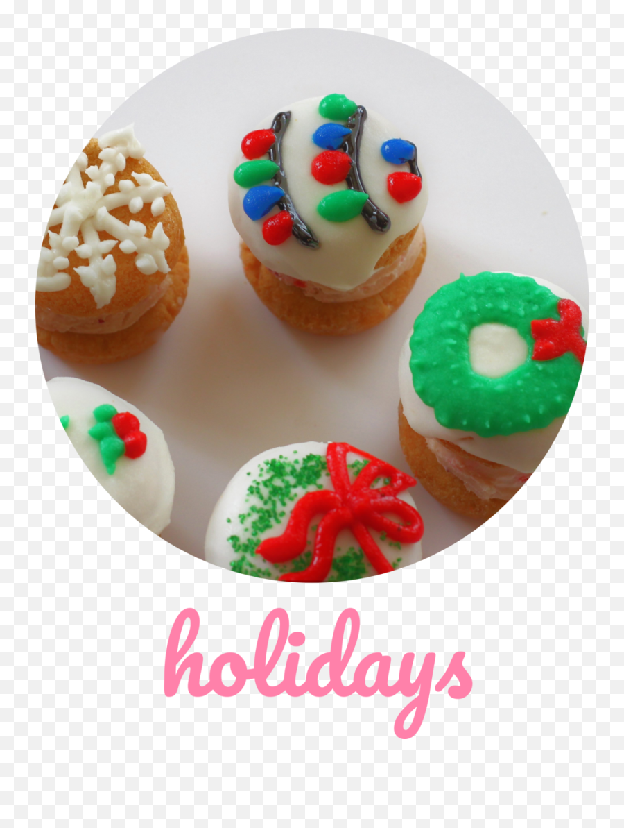 Download Hd Holidays Icon - Cupcake Transparent Png Image Cake Decorating Supply,Cupcake Icon Png