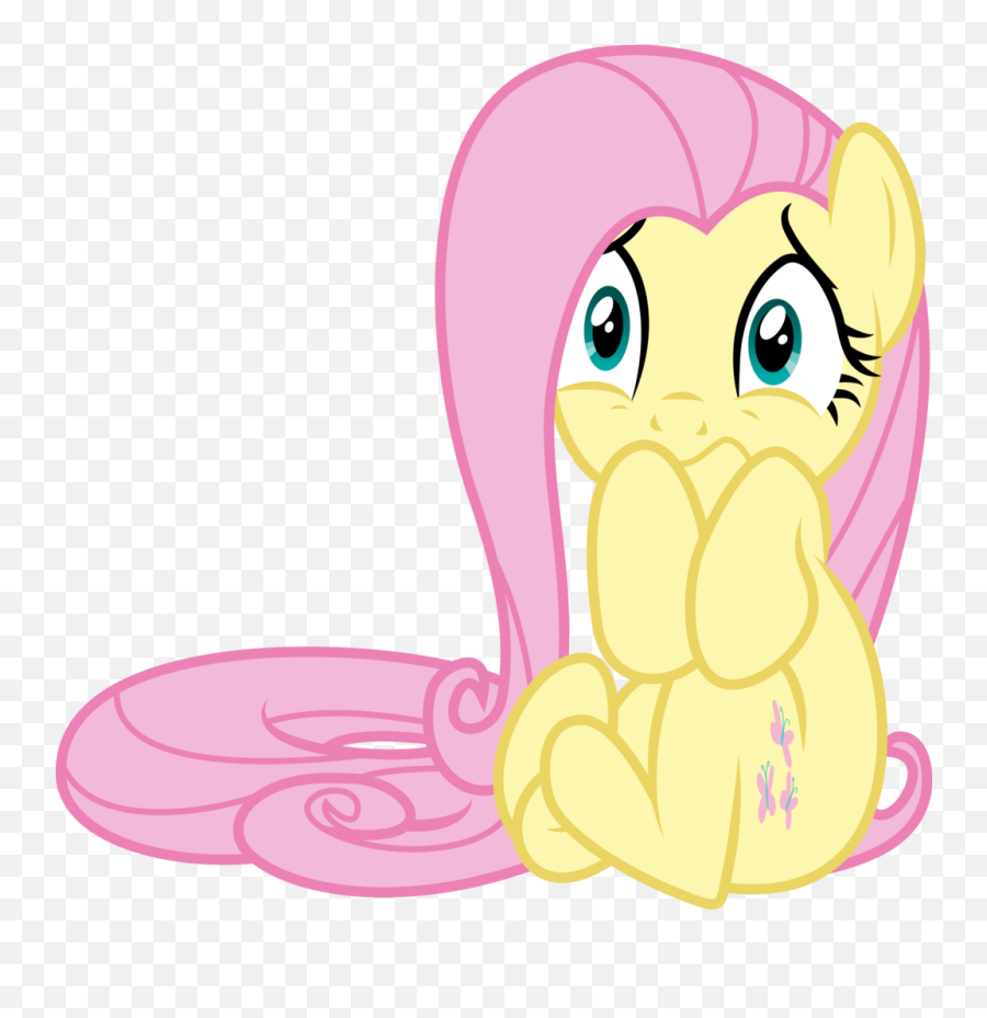 Fluttershy Rainbow Dash Pinkie Pie Pony Applejack - Be My Little Pony Fluttershy Scared Png,Scared Png