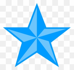 3d Blue Star Png - Blue And Green Nautical Star,Nautical Png