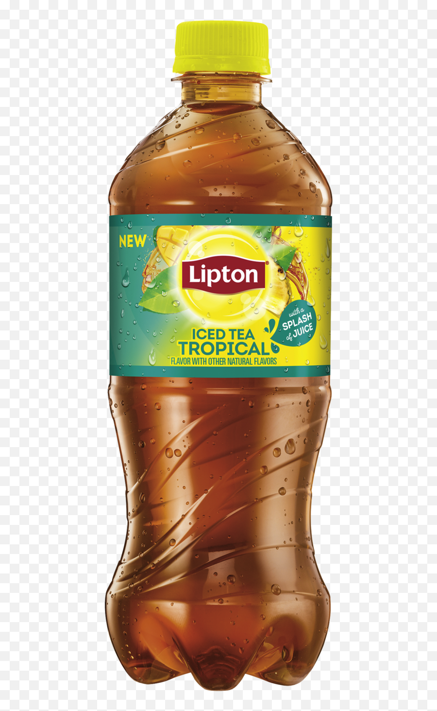 Black Iced Tea With A Splash Of Juice Tropical - Drink Png,Soft Drink Png