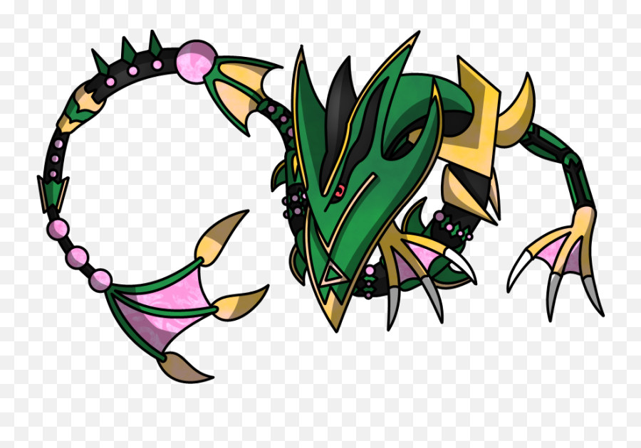 Shiny Mega Rayquaza Wallpaper Download