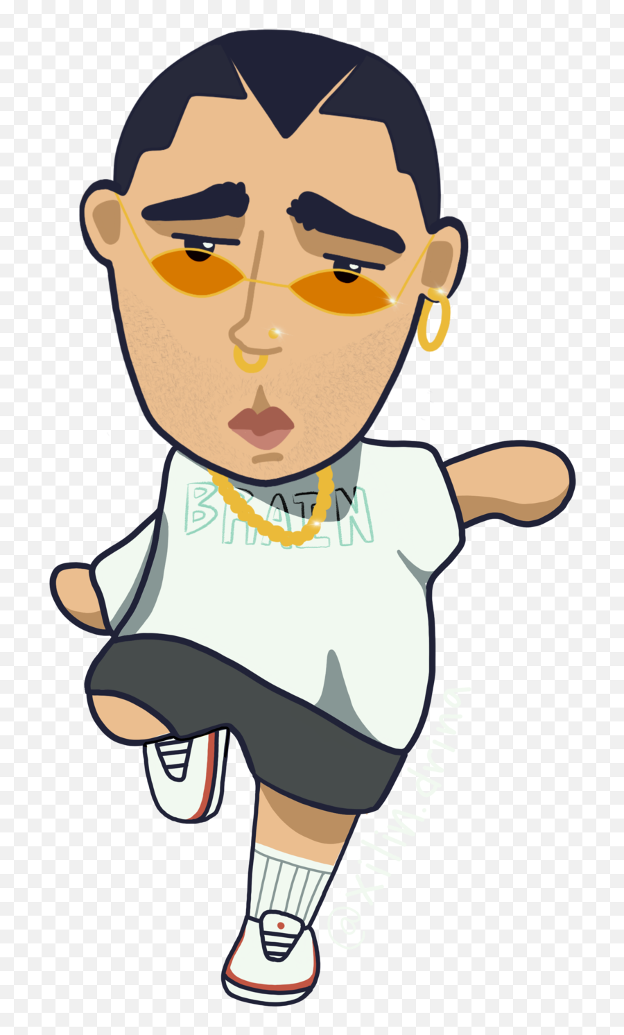 Projects U2014 Xilindrina - Cartoon Png,Bad Bunny Png