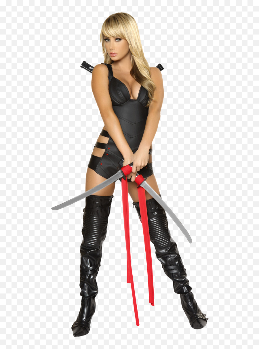 Roma Costume 2 Piece Sexy Assassin - Transparent Background Png Sexy Girl,Black Girl Png
