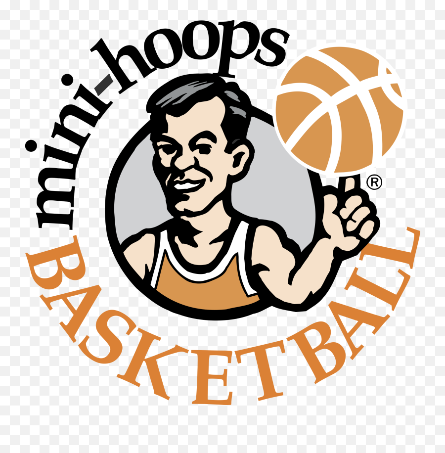 Mini Hoops Basketball Logo Png Transparent U0026 Svg Vector - Logo Basket Free Vector,Nba Player Logos